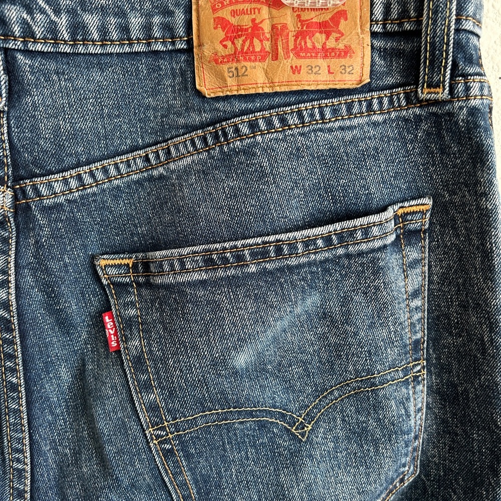 Levi's 512 Dark Blue Jeans